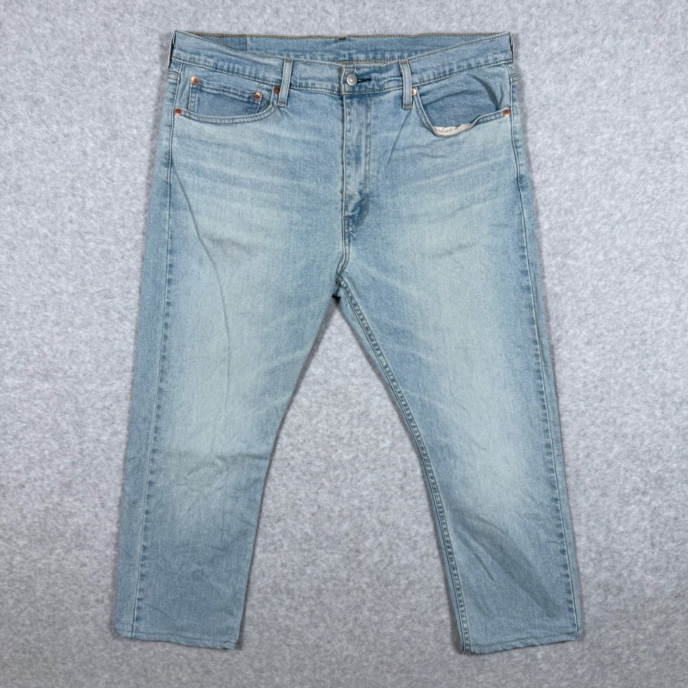 Levis 510 Mens Jeans Light Wash Blue Denim 36x30 (Fits 36x23)